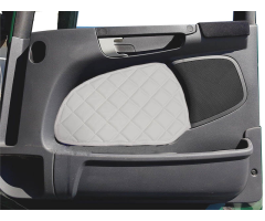 Boky prošívané do dveří SCA bílé